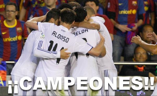 real madrid copa del rey 2011 campeones. El Real Madrid se presenta en